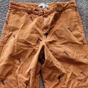 Urban Outfitters Nail Printed Dark Orange/Brown Pants
